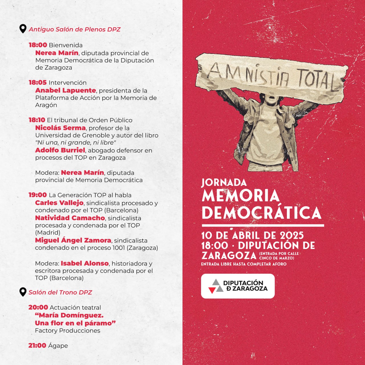 Jornada Memoria Democrática