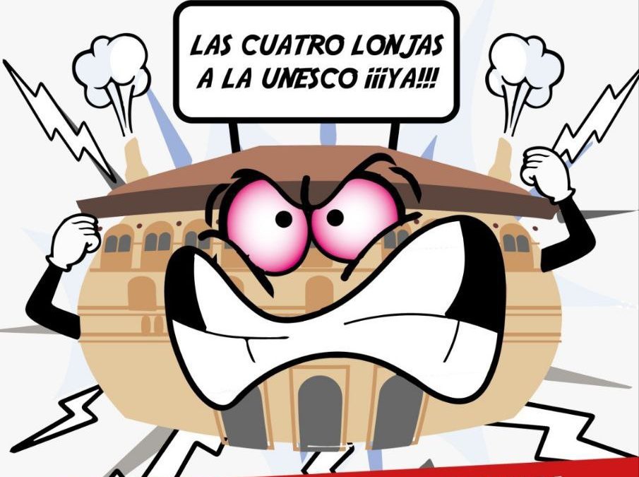 Abrazo a la Lonja