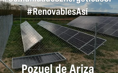 Pozuel de Ariza apuesta por las energías renovables con una instalación fotovoltaica comunitaria
