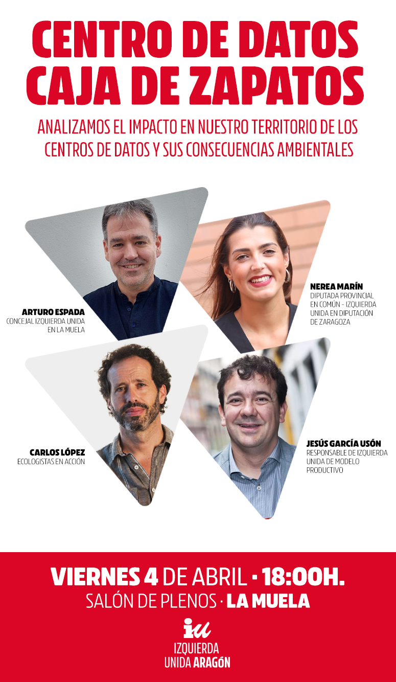 Centros de datos, caja de zapatos