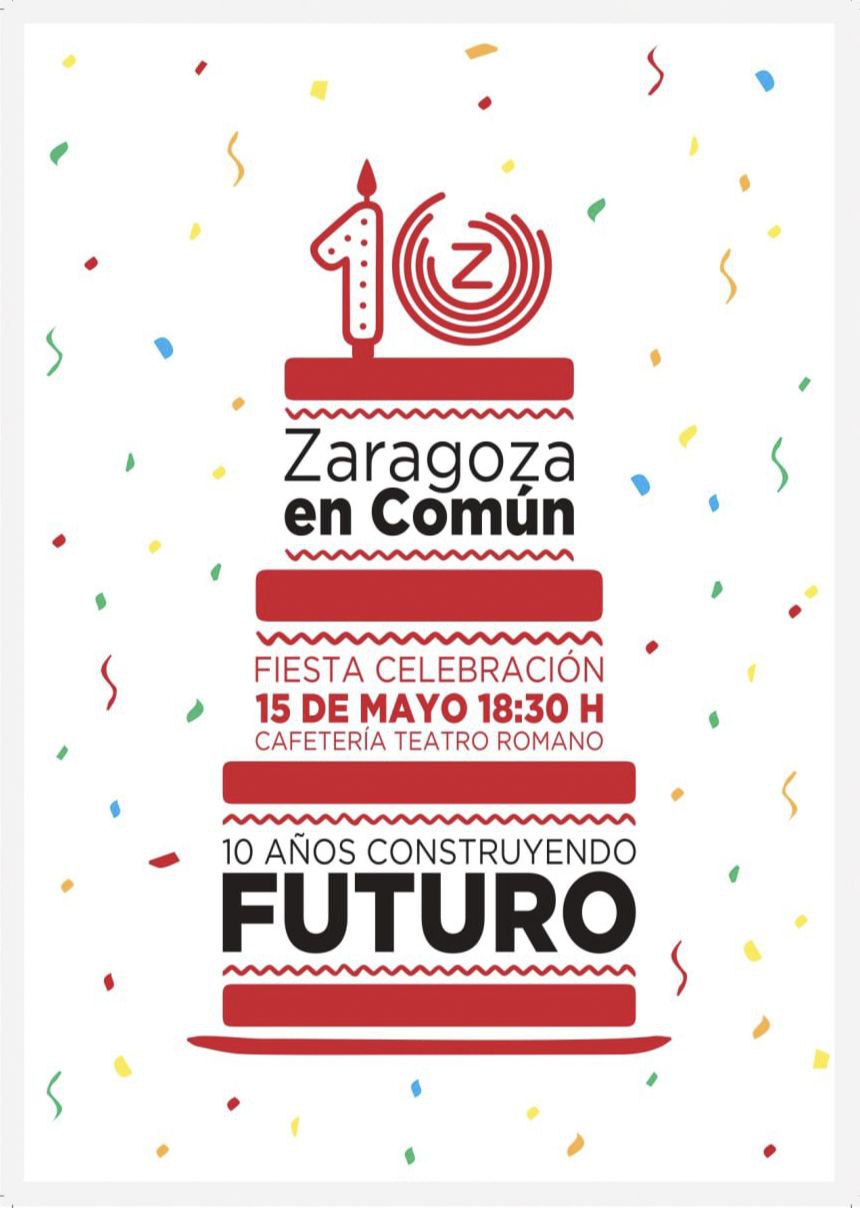 10 Años de Zaragoza en Común