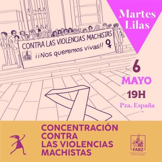 Concentración contra las Violencias Machistas