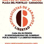 Concentración por la Libertad de Los 6 Antifascistas de Zaragoza