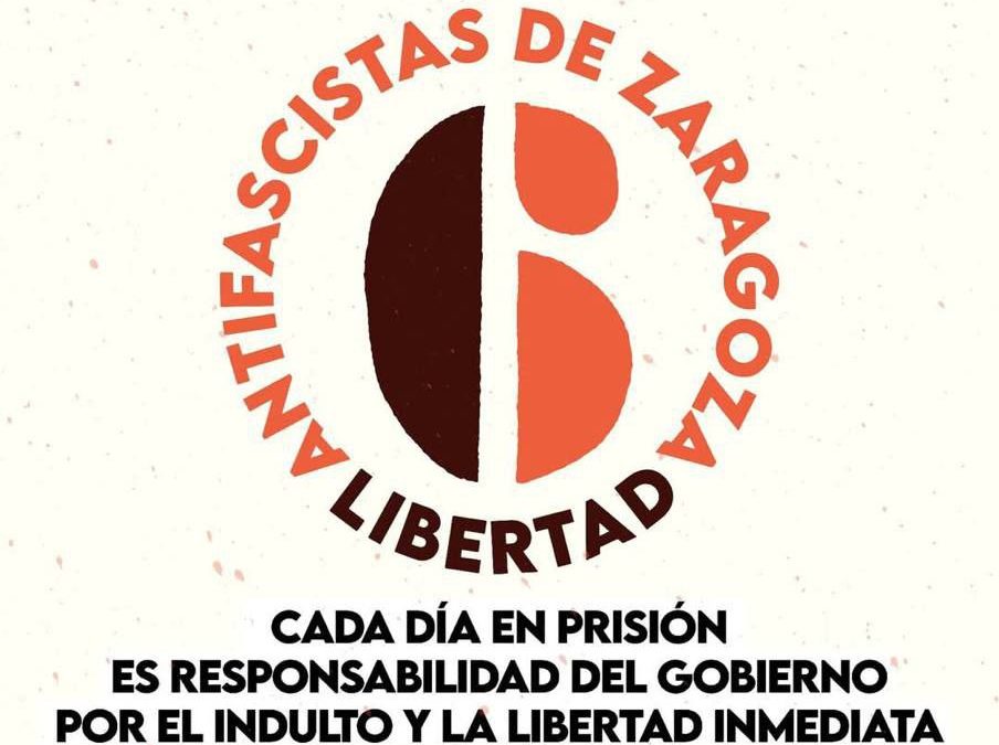 Concentración por la Libertad de Los 6 Antifascistas de Zaragoza