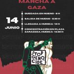 Marcha Stop Genocide - Altoaragón