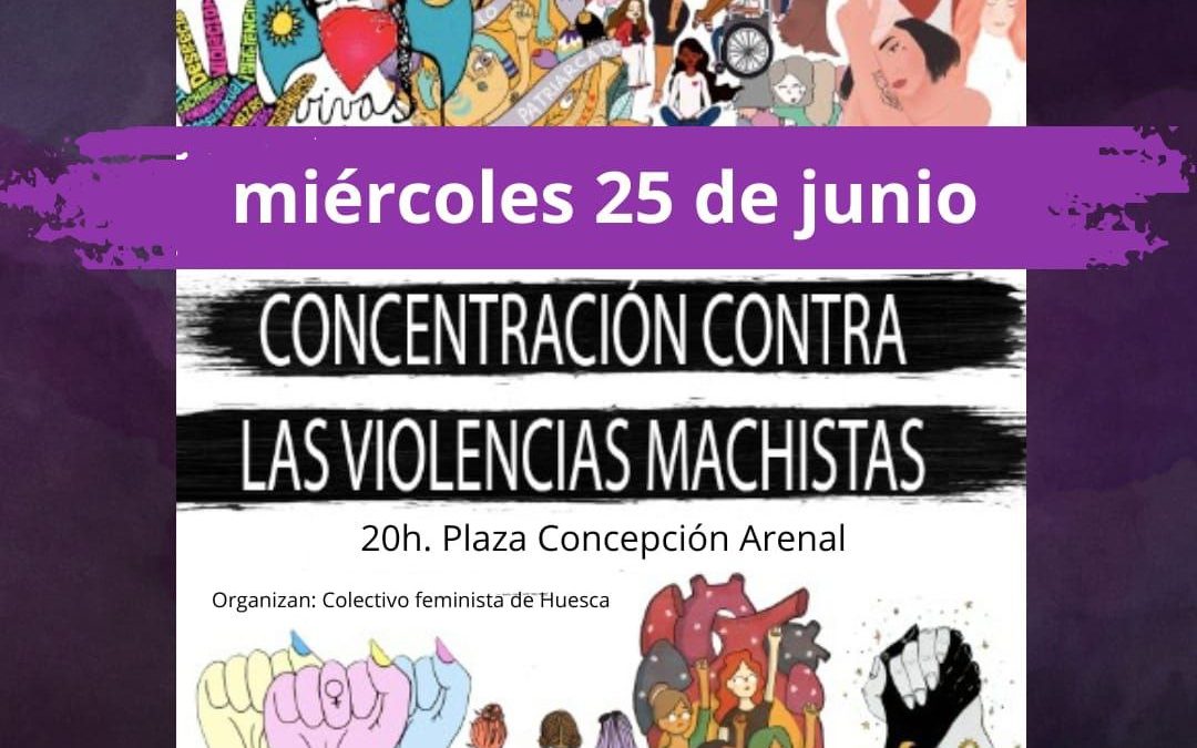 Huesca contra la violencia machista