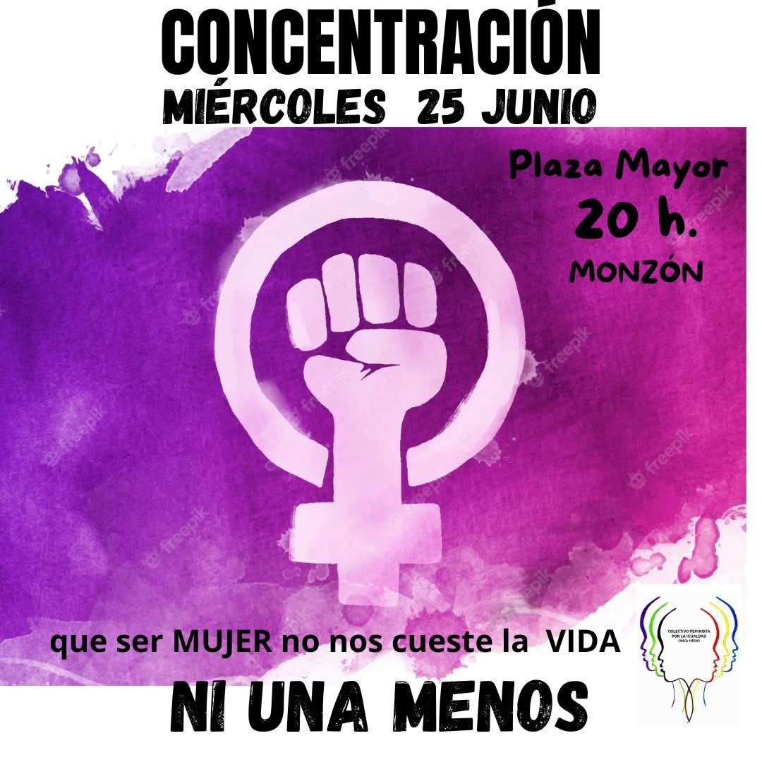 Monzón contra la violencia machista