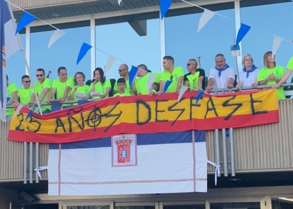 Izquierda Unida exige explicaciones a la alcaldesa de Utebo por permitir simbología neonazi y proclamas antidemocráticas durante el pregón de fiestas