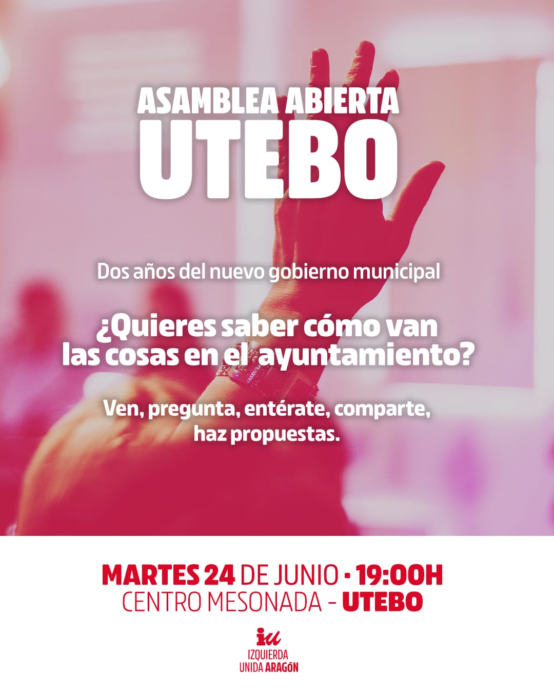 Asamblea abierta Utebo