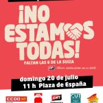 Concentración por la libertad sindical