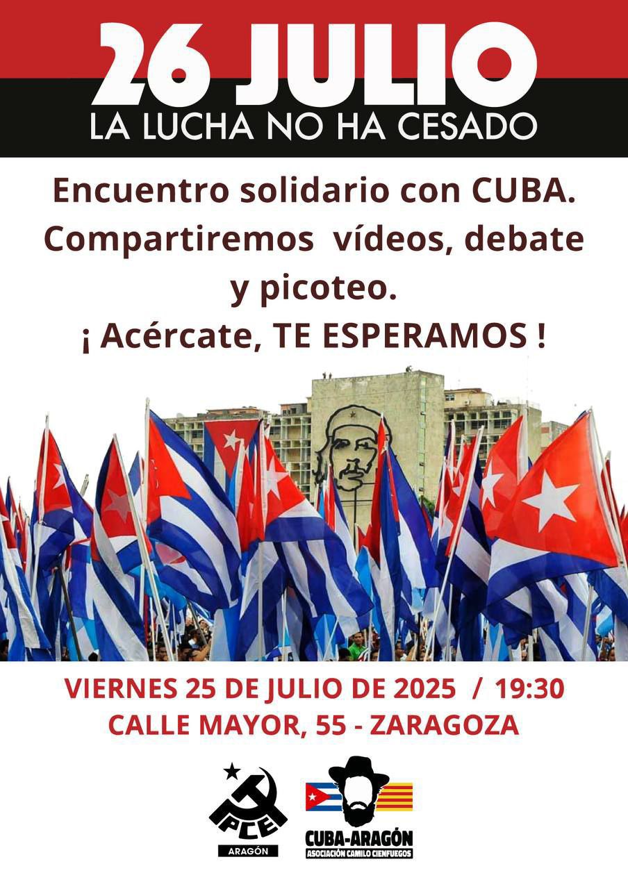Encuentro solidario con Cuba