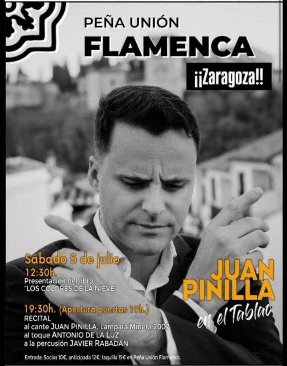 Juan Pinilla en el Tablao