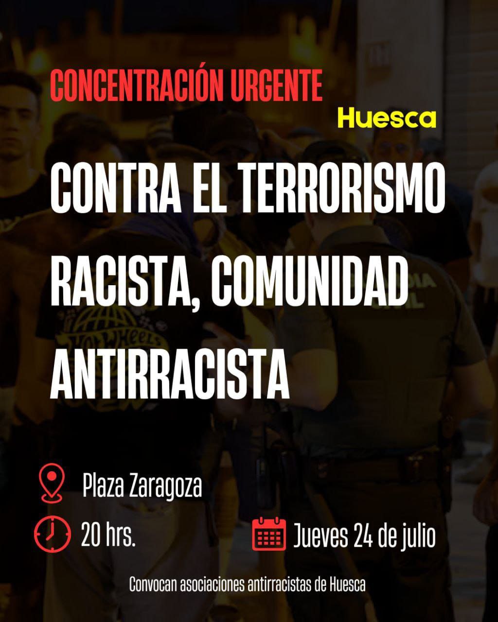 Convocatoria antirracista