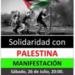 Manifestación por Palestina