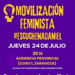Concentración por la protección de Daniel, hijo de Juana Rivas
