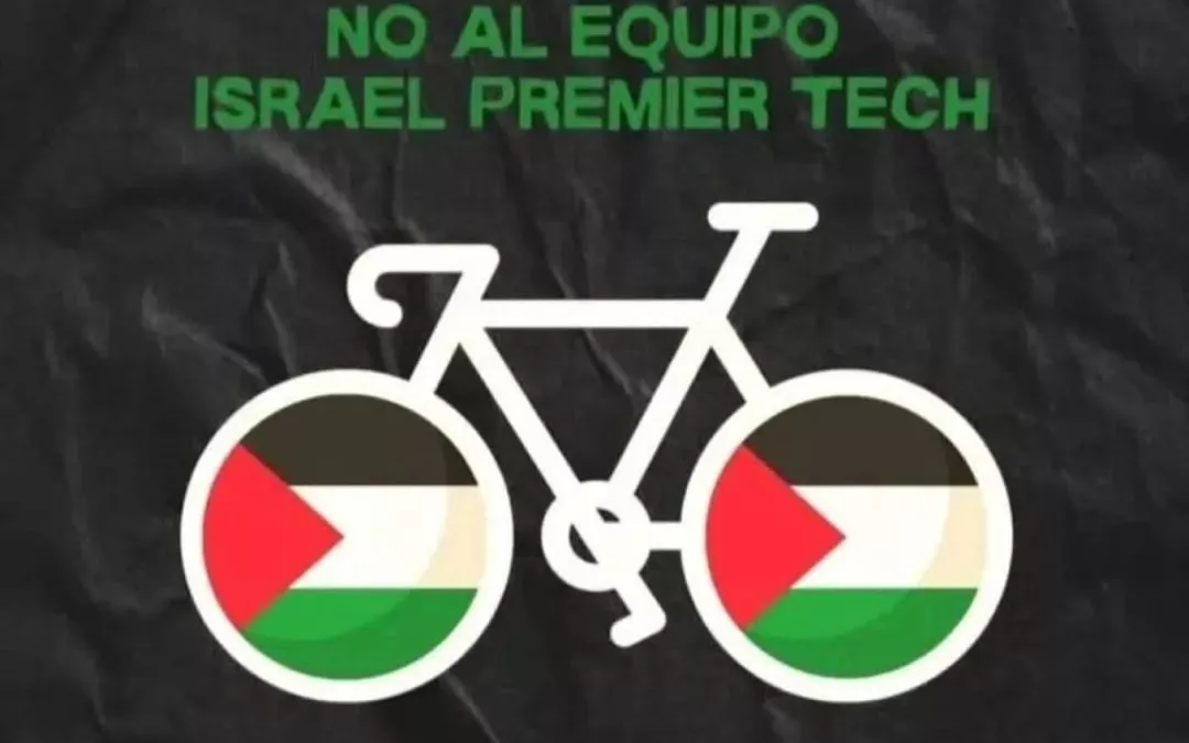 Cambiar Monzón – Izquierda Unida pide al Ayuntamiento que rechace la participación del equipo Israel-Premier Tech en La Vuelta y se sume a la campaña “Deporte sin Genocidio” 