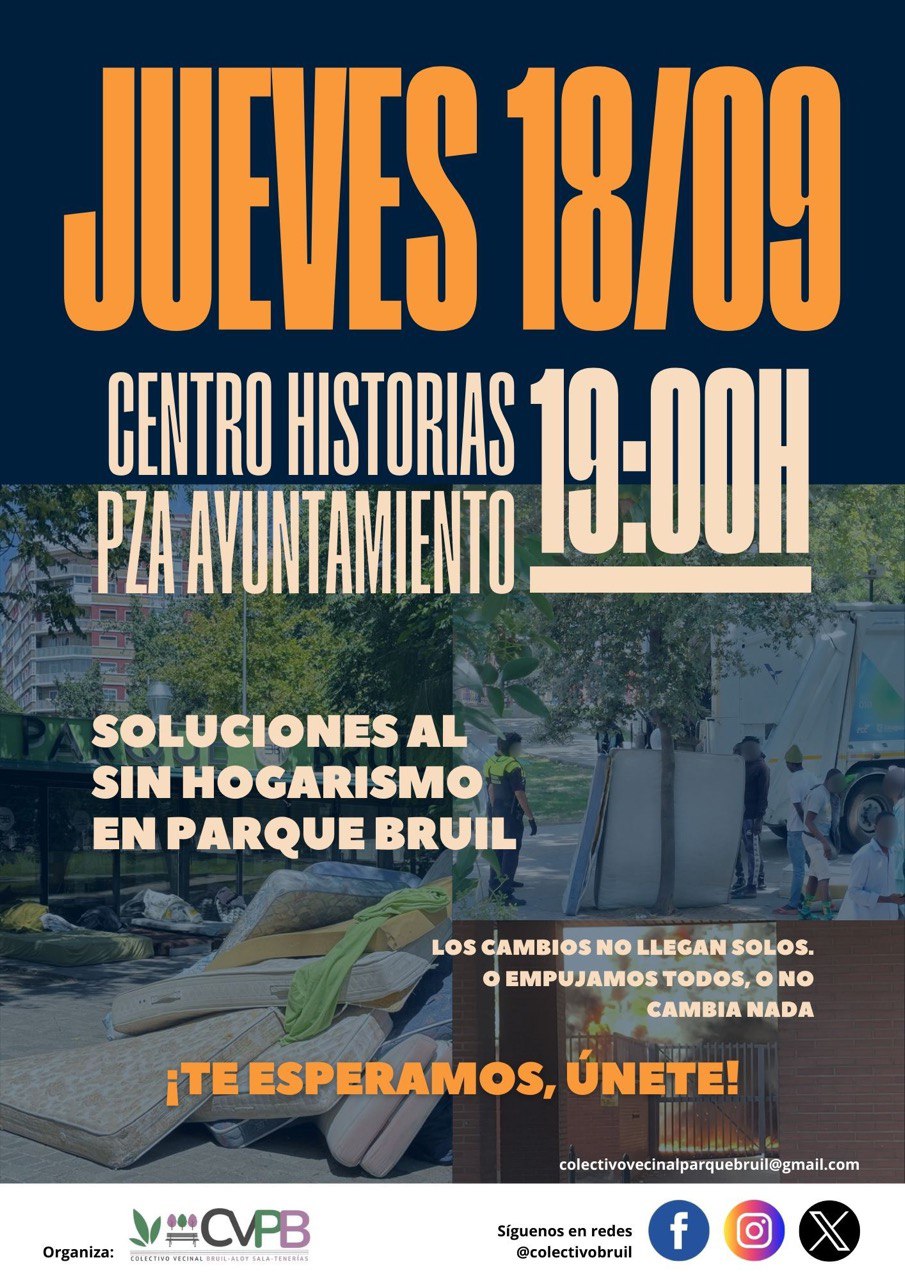 Soluciones al sinhogarismo en Parque Bruil