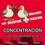 Concentraciones por más recursos en Educación