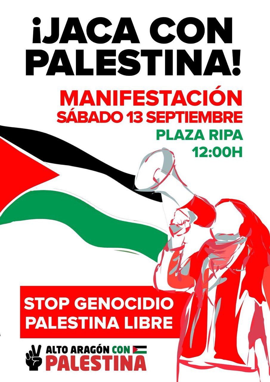 Jaca con Palestina