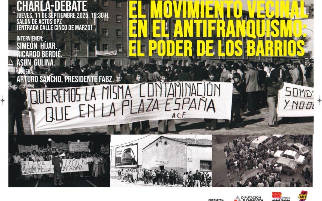 El movimiento vecinal en el antifranquismo: el poder de los barrios