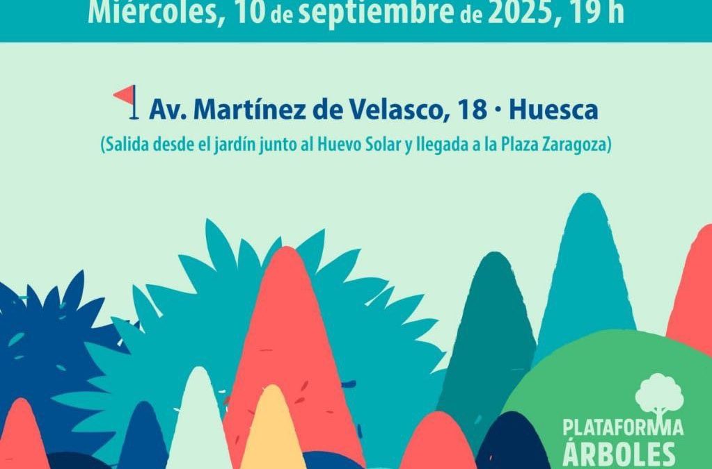 No a la tala, Huesca se planta