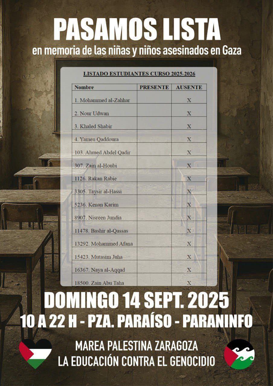 Pasamos lista