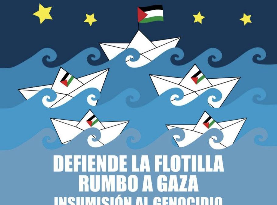 Defiende la flotilla rumbo a Gaza