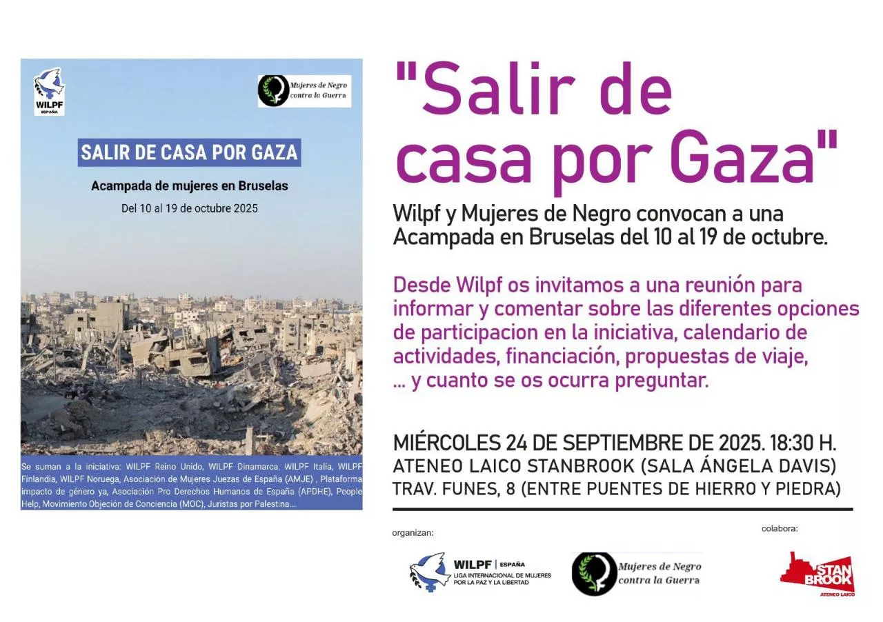 Salir de casa por Gaza