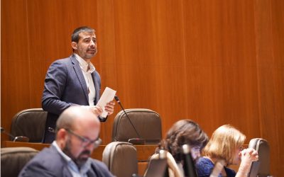 Sanz advierte en las Cortes sobre el impacto de los centros de datos en el futuro energético y económico de Aragón