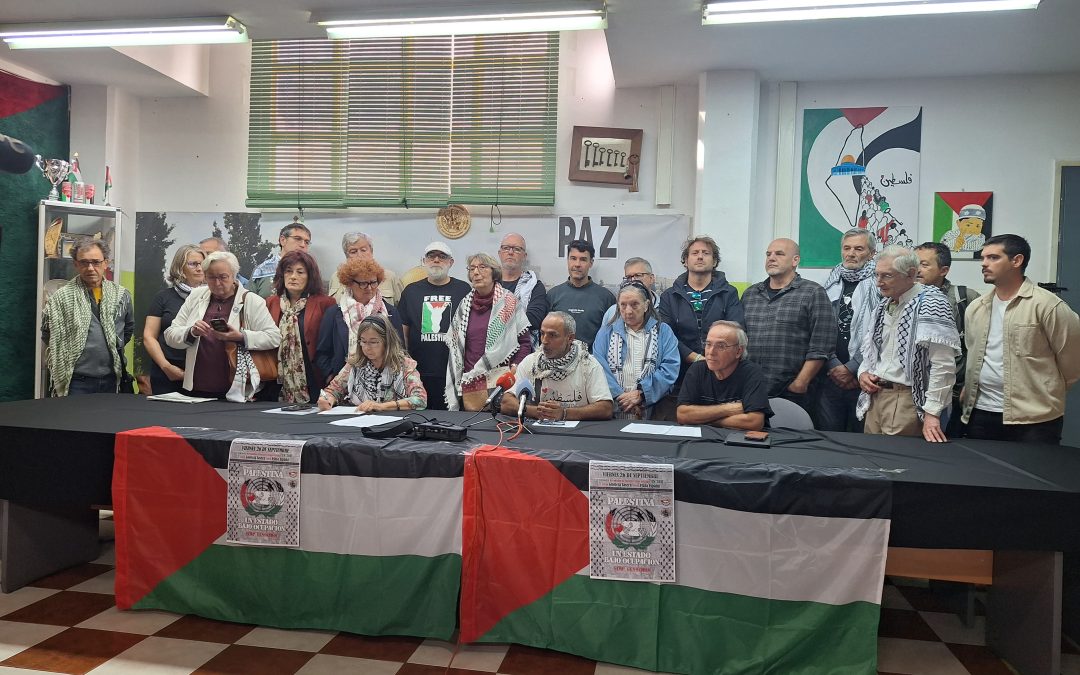 Izquierda Unida respalda la convocatoria de Casa Palestina para la manifestación del viernes en apoyo al pueblo palestino