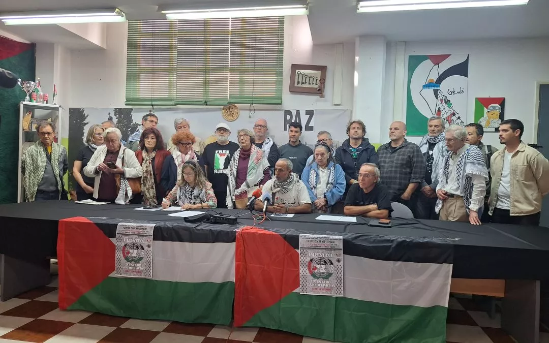 Izquierda Unida respalda la convocatoria de Casa Palestina para la manifestación del viernes en apoyo al pueblo palestino