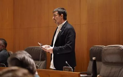 Sanz condena la degradación institucional provocada por la presidenta de las Cortes de Aragón