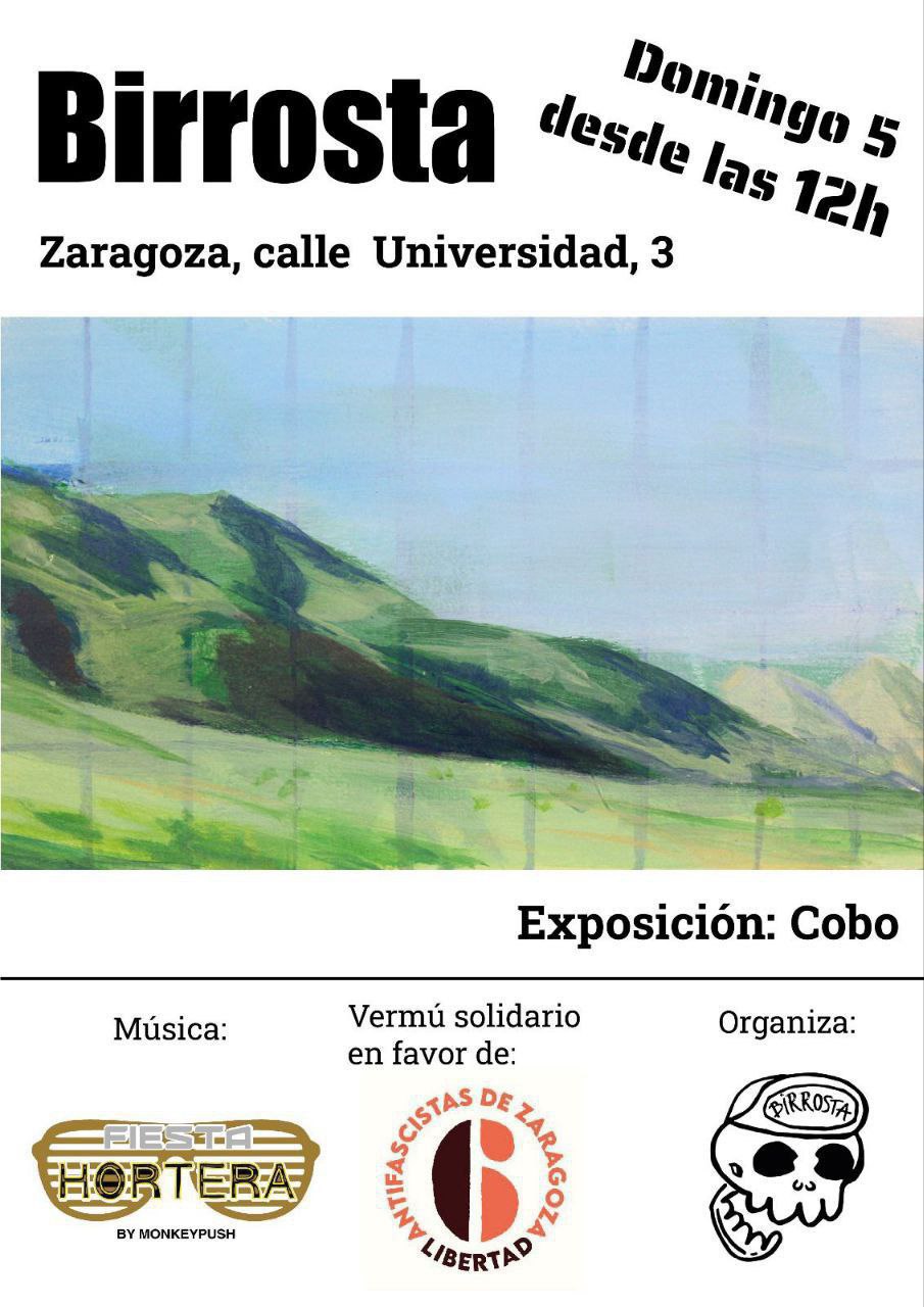 Birrosta solidaria en favor de Los 6 de Zaragoza