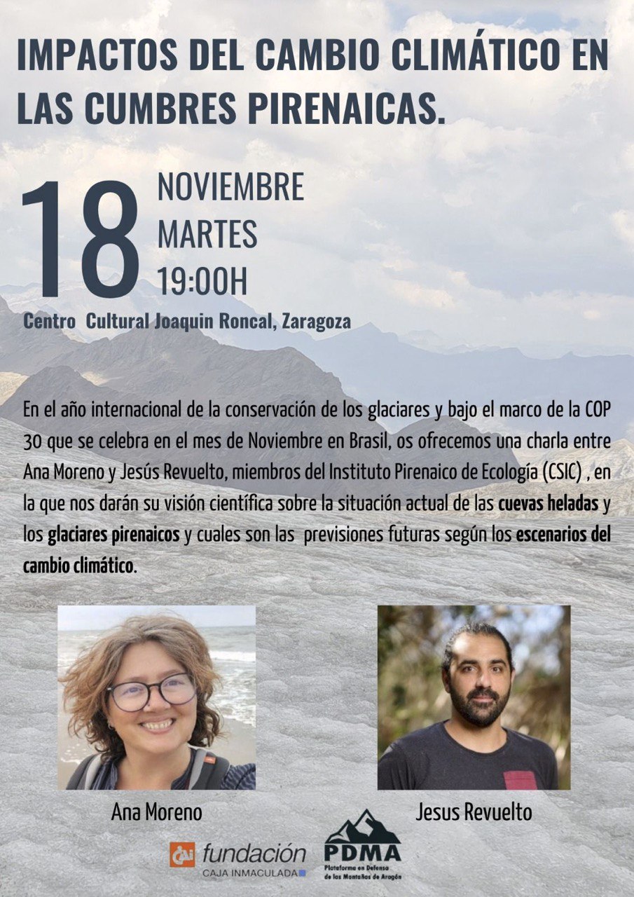 Impactos del cambio climático en las cumbres pirenaicas