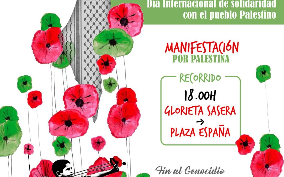 Manifestación por Palestina