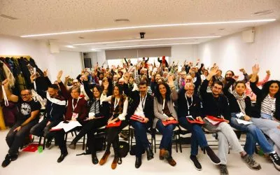 Marta Abengochea, nueva Coordinadora general de Izquierda Unida de Aragón tras la XIV Asamblea