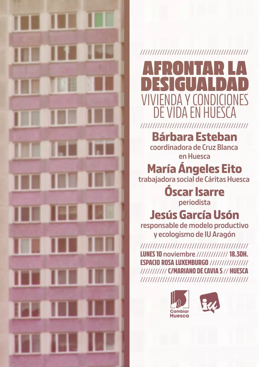 Afrontar la desigualdad: vivienda y condiciones de vida en Huesca