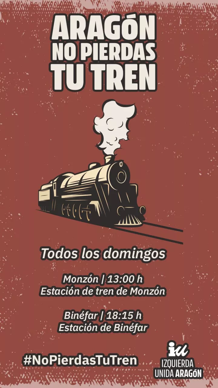 Aragón no pierdas tu tren