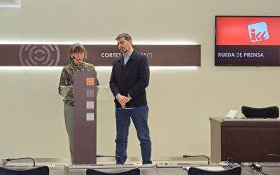 Izquierda Unida y la Asamblea por la Paz instan a frenar el rearme y activar la Ley de Cultura de la Paz en Aragón