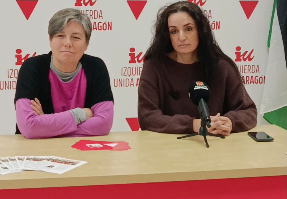 La coalición Izquierda Unida Movimiento Sumar denuncia un repunte del machismo y reclama un Aragón libre de violencias