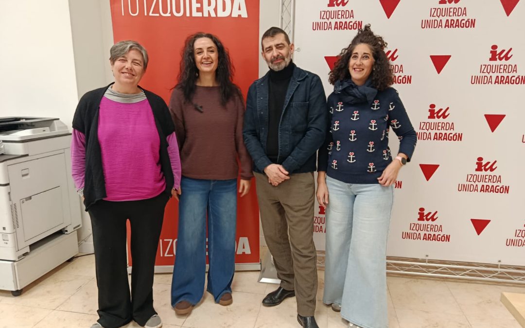 La coalición Izquierda Unida Movimiento Sumar denuncia un repunte del machismo y reclama un Aragón libre de violencias