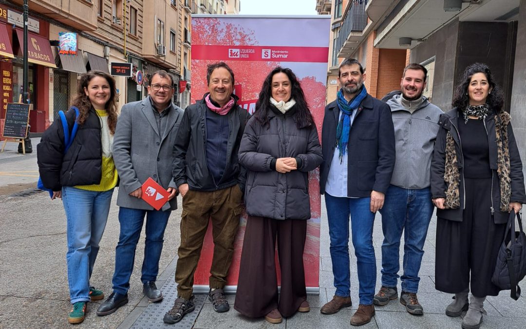 Izquierda Unida-Movimiento Sumar propone una Ley de Vivienda en Aragón para garantizar el derecho a techo y frenar la especulación