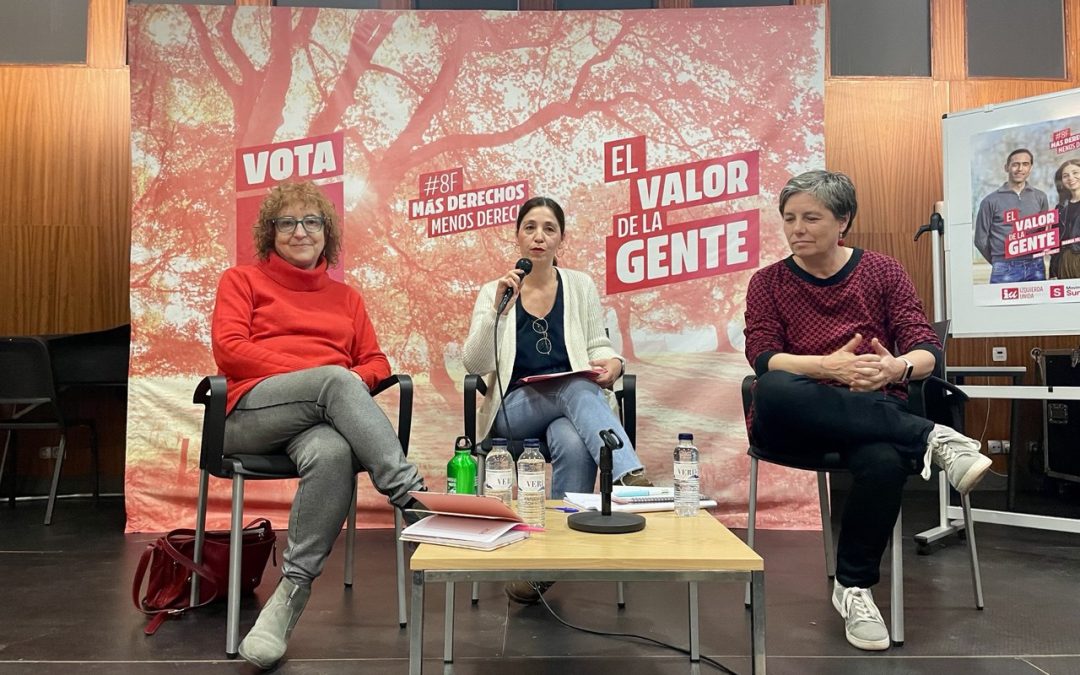 Izquierda Unida Movimiento Sumar reivindica en Alcañiz el hospital público como conquista de la lucha social