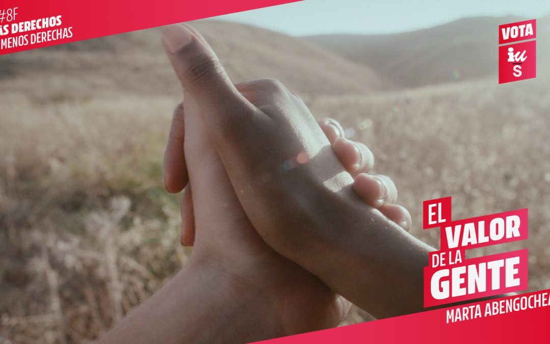 Spot de Izquierda Unida Aragón – Movimiento Sumar para las elecciones de Aragón 2026 “el valor de la gente”