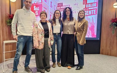 Izquierda Unida Movimiento Sumar celebra su acto central en Teruel con el foco en el expolio del territorio y la lucha contra la despoblación