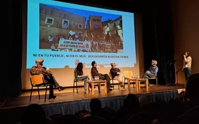 Izquierda Unida Movimiento Sumar alerta del expolio territorial que suponen los macroproyectos energéticos, centros de datos y macrogranjas en el Alto Aragón y el Pirineo