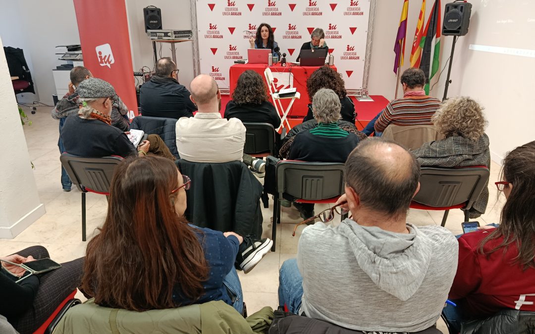 Izquierda Unida Aragón continúa trabajando desde las bases para “dar la vuelta por la izquierda” ante el avance de las derechas