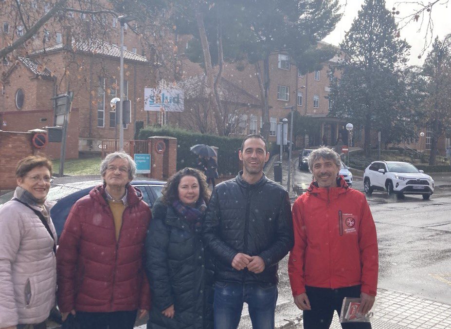 Izquierda Unida-Movimiento y Sumar proponen convertir el antiguo Hospital de Teruel en un gran espacio de vivienda pública