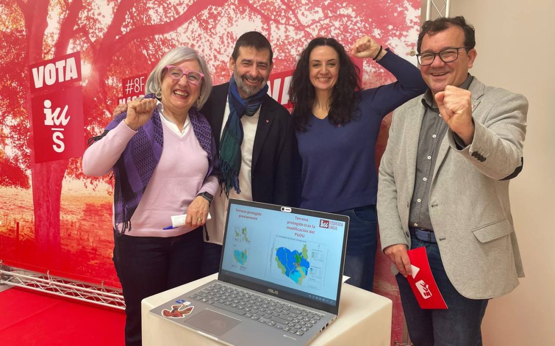 La acción coordinada de Izquierda Unida en Ejea y en las Cortes de Aragón “abre una brecha de esperanza” para los pequeños municipios amenazados por Forestalia