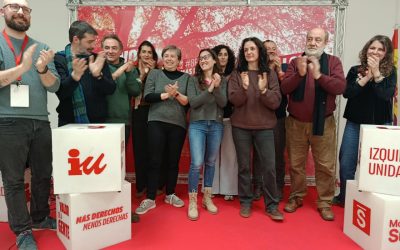 Abengochea reivindica Izquierda Unida-Movimiento Sumar como “tierra firme y certidumbre para la clase trabajadora” ante un Aragón “ingobernable”